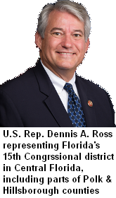 U.S. Rep. Dennis A. Ross (R-FL-15th)