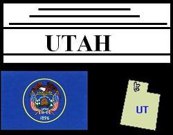 Utah's Flag & Map
